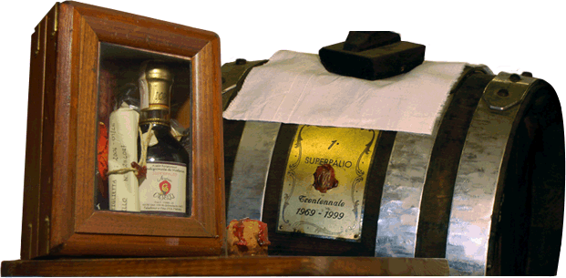 The 1999 cask that won the Acetaia Caselli vinegar producers the SuperPalio prize for excellence in Traditional Balsamic Vinegar of Modena for the consortium’s first 30 years. 